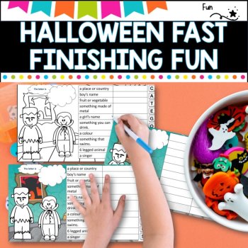 Halloween themed Brain Breaks and challenges-Bell ringers, image 2