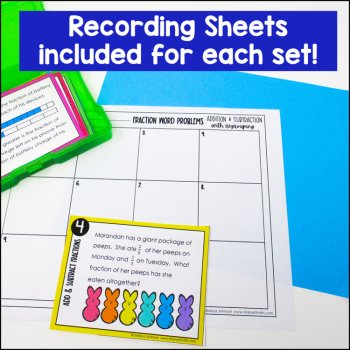 Adding and Subtracting Fractions Word Problems, image 4