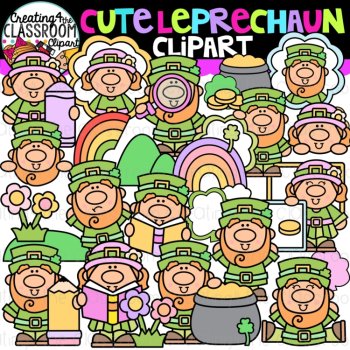 St. Patrick's Day Clipart Bundle | St. Patricks Day Craft Clipart, image 2
