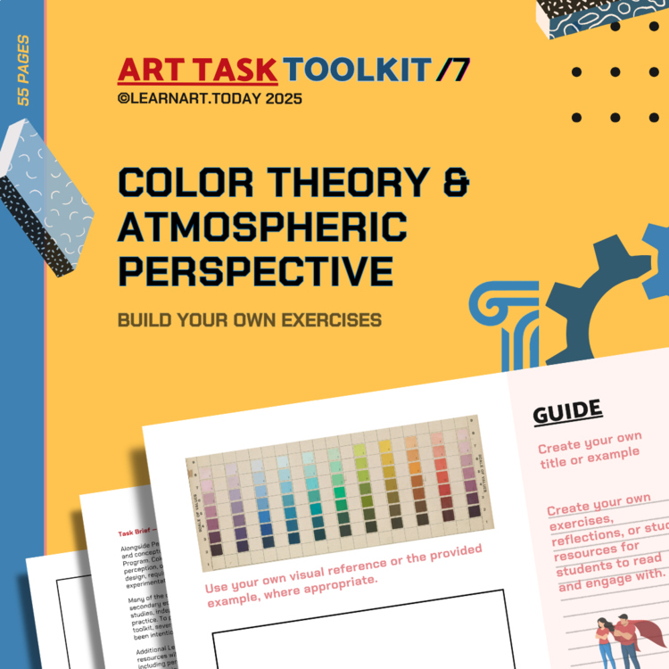 Color Theory Toolkit | Customizable Worksheets | Middle & High School
