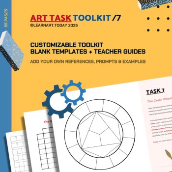 Color Theory Toolkit | Customizable Worksheets | Middle & High School, image 2