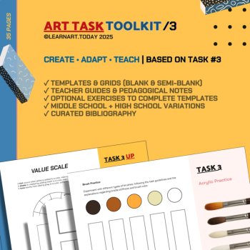 Painting Toolkit | Customizable Worksheets | Middle & High School, image 3