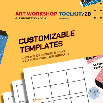 Texture Art Toolkit | Customizable Worksheets | Middle & High School, image 2