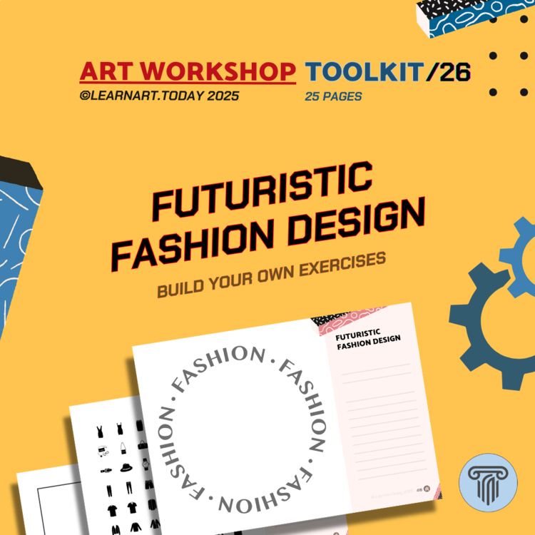 Futuristic Fashion Toolkit | Customizable Worksheets | Middle & High School