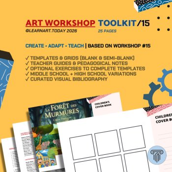 Children's Book Cover Toolkit | Customizable Worksheets | Middle & High School, image 3
