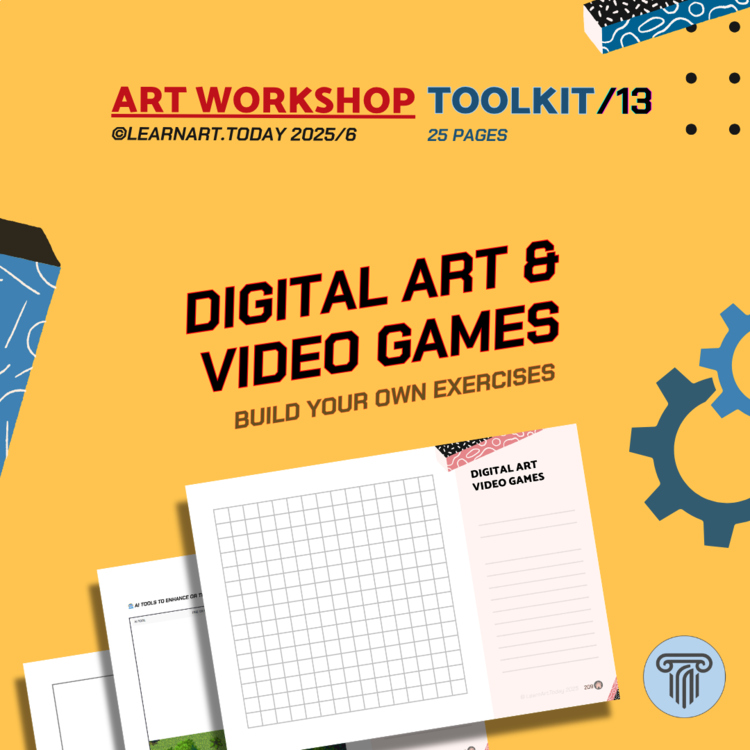 Pixel Art Toolkit | Customizable Worksheets | Middle & High School