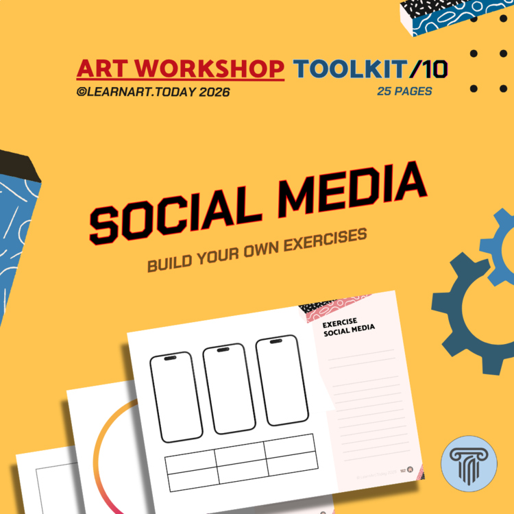 Social Media Toolkit | Customizable Worksheets | Middle & High School