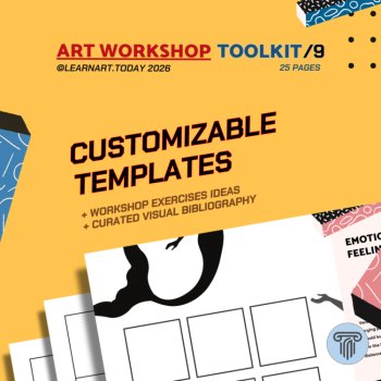 Emotion Art Toolkit | Customizable Worksheets | Middle & High School, image 2