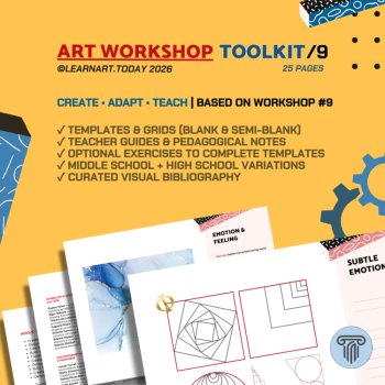 Emotion Art Toolkit | Customizable Worksheets | Middle & High School, image 3