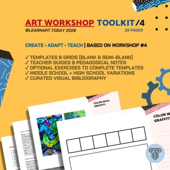 Graffiti Color Toolkit | Customizable Worksheets | Middle & High School, image 3