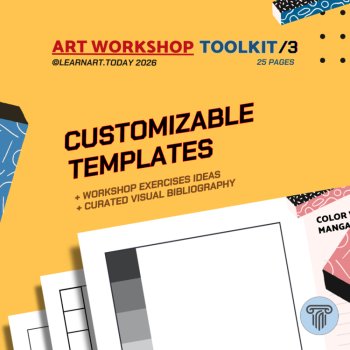 Manga Color Toolkit | Customizable Worksheets | Middle & High School, image 2