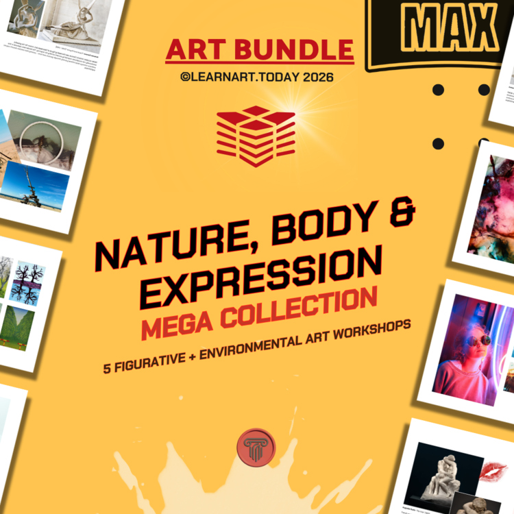 Nature, Body & Expression Mega Collection | Middle High School | 5 Art Workshop