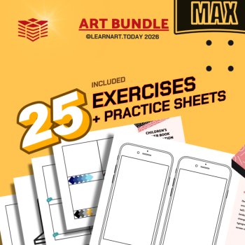 Design & Visual Communication Mega Bundle | Middle High School | 5 Art Workshops, image 3