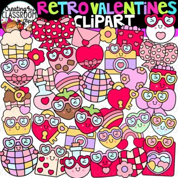**NEW- Valentines Day Clipart Bundle {Cute Valentines Clipart}, image 2
