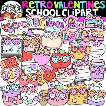 **NEW- Valentines Day Clipart Bundle {Cute Valentines Clipart}, image 3