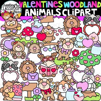 **NEW- Valentines Day Clipart Bundle {Cute Valentines Clipart}, image 4