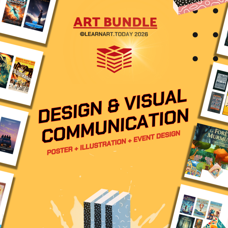 Design & Visual Communication Bundle | Middle & High School | 3 Workshops
