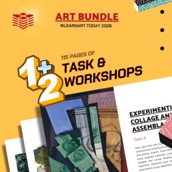 Collage MAX Art Bundle | Middle & High School | ART TASK 4 + 2 Workshops, image 2