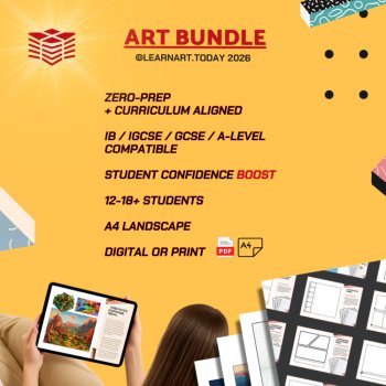 Drawing & Observation MAX Art Bundle | Middle High School | TASK 1 + 2 Workshops, image 4
