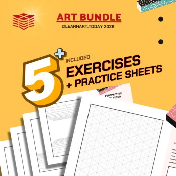 Perspective Art Bundle | Middle & High School | ART TASK 6 + P W Video Games WS, image 3
