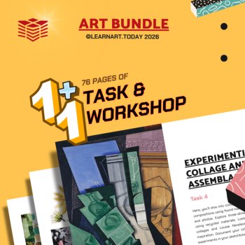 Collage Bundle | Middle & High School Art | ART TASK 4 + Pop Collage Workshop, image 2