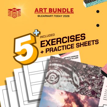 Painting Bundle | Middle & High School Art | ART TASK 3 + Land Art Workshop, image 3