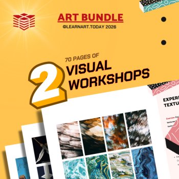3D & Texture Art Bundle  | Middle & High School | Sculpting + Texture Workshops, image 2