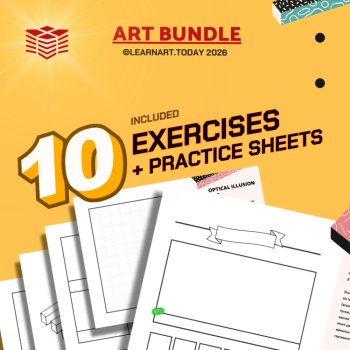 Imagination & Illusion Art Bundle  | Middle & High School | Fantasy Map + Optic', image 3