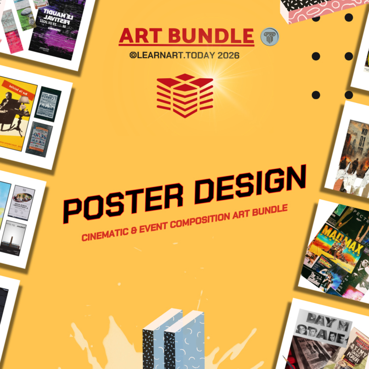 Poster Design Art Bundle | Middle & High School | Movie + Poster Workshops