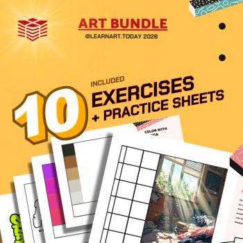Color Theory Art Bundle | Middle & High School | Manga + Graffiti Art Workshops, image 3