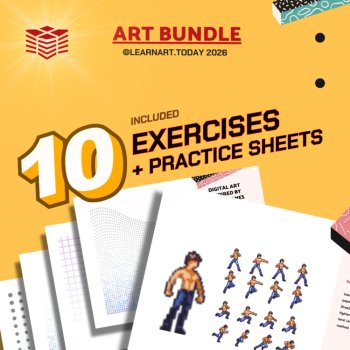 Video Games Art Bundle | High School Art | Perspective + Digital Pixel Workshops, image 3