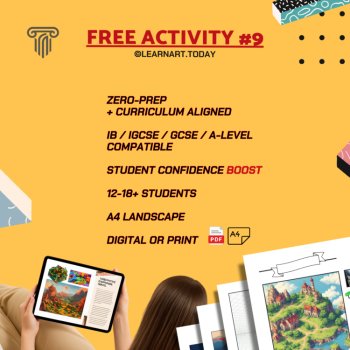 FREE | Narrative Landmarks Fantasy Map Worksheet | Middle & High School, image 4