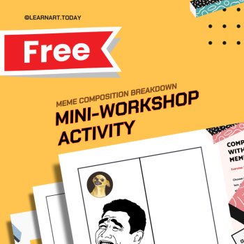FREE | Meme Composition Breakdown Worksheet | Middle & High School, image 2