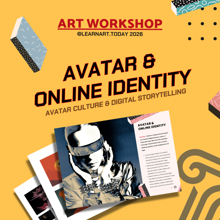 Avatar & Online Identity Art Workshop | Middle & High School | Digital Persona