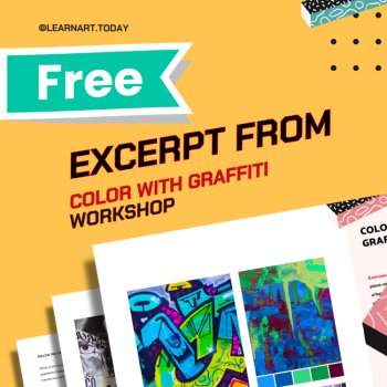 FREE | Graffiti Spray Effect Textures Worksheet | Middle & High School, image 3
