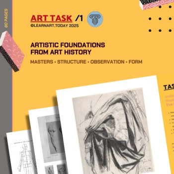 Drawing & Observation Foundations | Middle & High School | ART TASK 1, image 2