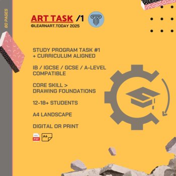Drawing & Observation Foundations | Middle & High School | ART TASK 1, image 4
