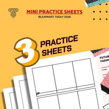 Futuristic Fashion Worksheets | Middle & High School | Silhouettes 3 Exercises, image 2
