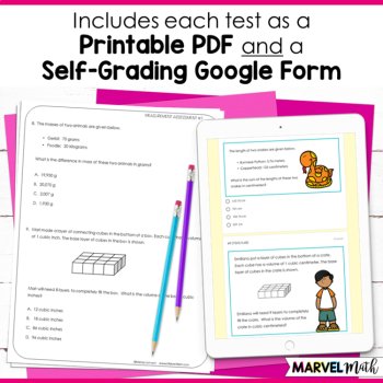 5th STAAR Math Review Perimeter, Area, Volume and Measurement Conversions, image 2
