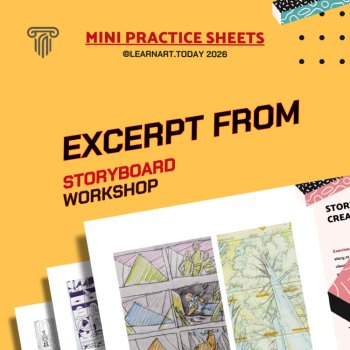 Storyboard Worksheets | Middle & High School | Sequential 3 Exercises, image 3
