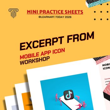 Mobile App Icon Worksheets | Middle & High School | UI 3 Exercises, image 3