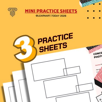 Conceptual Photography Worksheets | Middle & High School | Staging 3 Exercises, image 2