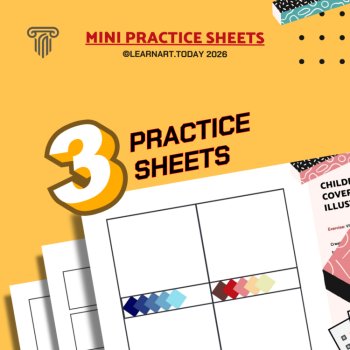 Children's Book Cover Worksheets | Middle & High School | Drawings 3 Exercises, image 2