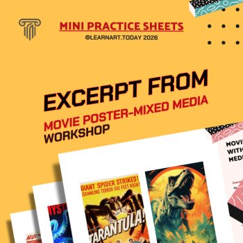 Movie Poster Mixed Media Worksheets | Middle & High School | 3 Exercises, image 3