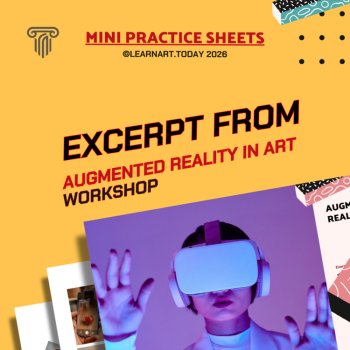 Augmented Reality Art Worksheets | Middle & High School | 3 Exercises, image 3