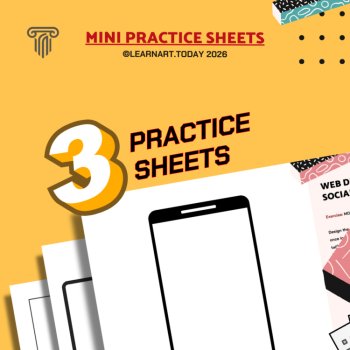 Web Design Composition Worksheets | Middle & High School | 3 Exercises, image 2