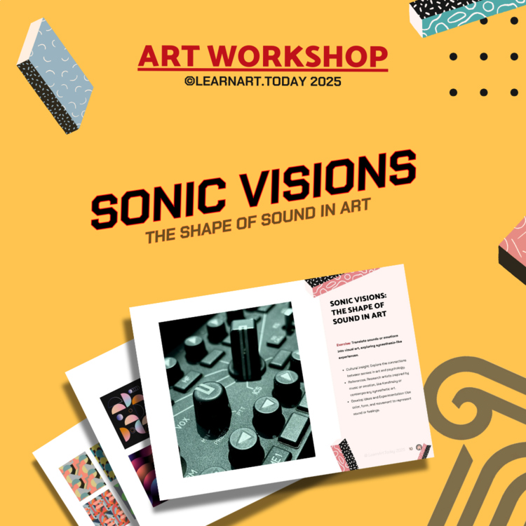 Sound Synesthesia Art Workshop | Middle & High School | Sonic Visions