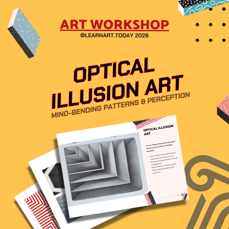 Optical Illusion Art Workshop | Middle & High School | Visual Patterns
