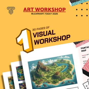 Fantasy World Map Art Workshop | Middle & High School | Cartography Art, image 2