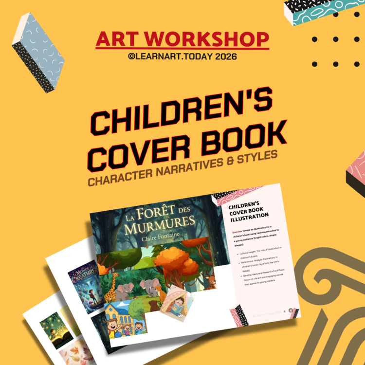 Children's Book Cover Art Workshop | Middle & High School | Illustration